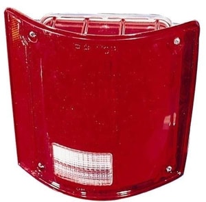 1978 - 1991 GMC K2500 Suburban Rear Tail Light Assembly Replacement / Lens / Cover - Left <u><i>Driver</i></u> Side