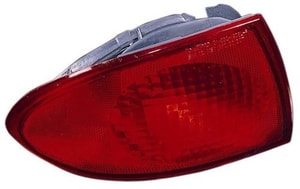 2000 - 2002 Chevrolet Cavalier Rear Tail Light Assembly Replacement / Lens / Cover - Left <u><i>Driver</i></u> Side