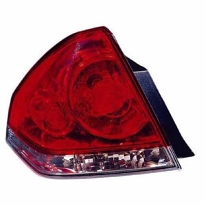 2006 - 2016 Chevrolet Impala Rear Tail Light Assembly Replacement / Lens / Cover - Left <u><i>Driver</i></u> Side