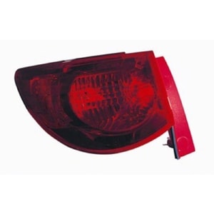 2009 - 2012 Chevrolet Traverse Rear Tail Light Assembly Replacement / Lens / Cover - Left <u><i>Driver</i></u> Side