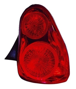 Right <u><i>Passenger</i></u> Tail Light Assembly for 2006 - 2007 Chevrolet Monte Carlo, Rear Tail Light Assembly Replacement / Lens / Cover,  15913299, Replacement