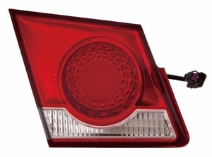 2011 - 2016 Chevrolet Cruze Rear Tail Light Assembly Replacement / Lens / Cover - Left <u><i>Driver</i></u> Side Inner