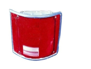 1978 - 1991 GMC C1500 Suburban Rear Tail Light Assembly Replacement / Lens / Cover - Right <u><i>Passenger</i></u> Side