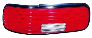 1994 - 1996 Chevrolet Impala Tail Light Lens - Left <u><i>Driver</i></u> Side - (SS 4 Door; Sedan) Replacement