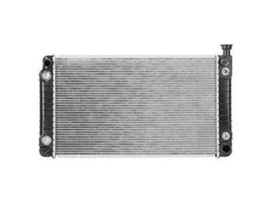 Radiator Assembly for 1996 - 1998 Chevrolet C1500, 4.3L V6 GAS, Automatic Transmission, with Engine Oil Cooler,  52469675, Replacement