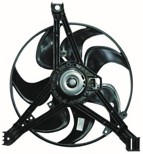 Condenser Fan for 1995-1997 Chevrolet Monte Carlo, A/C Condenser Fan - Right <u><i>Passenger</i></u> Side 3.1L V6, Right Side Mounted, Fan Assembly with Standard Cooling,  GM3113108 Replacement
