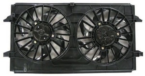 2007 - 2010 Chevrolet Malibu Engine / Radiator Cooling Fan Assembly - (2.2L L4 + 3.6L V6) Replacement