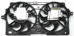 Radiator Cooling Fan Assembly for 1999 Chevrolet Monte Carlo, 3.1L V6 Engine, Heavy Duty Dual Fan, Motor/Blade/Shroud, OEM 22136414-PFM Replacement
