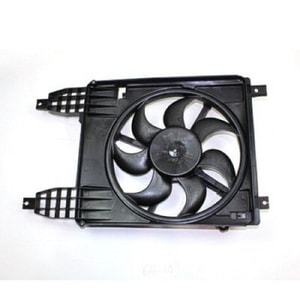 2009 - 2011 Chevrolet Aveo Engine / Radiator Cooling Fan Assembly - (Sedan) Replacement