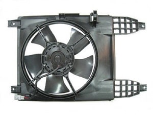 2009 - 2011 Chevrolet Aveo Engine / Radiator Cooling Fan Assembly - (Sedan) Replacement