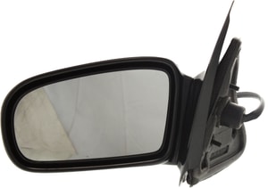 Power Mirror for Chevrolet Cavalier/Pontiac Sunfire Coupe (1995-2005), Left <u><i>Driver</i></u>, Manual Folding, Non-Heated, Paintable, Replacement