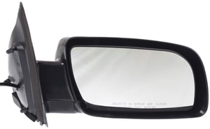 Power Folding Mirror for Chevrolet ASTRO 1988-1998, Right <u><i>Passenger</i></u> Side, Non-Heated, Below Eyeline, Paintable, Replacement
