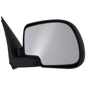 Manual Adjust Right <u><i>Passenger</i></u> Mirror for Chevrolet Silverado/GMC Sierra 1999-2006, Non-Towing, Manual Folding, Non-Heated, Textured, Includes 2007 Classic, Replacement