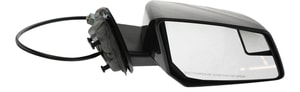 Power Mirror for GMC Acadia/Acadia Limited 2009-2017, Right <u><i>Passenger</i></u>, Manual Folding, Heated, Paintable, with In-housing Signal Light, without Auto Dimming, Blind Spot Detection, and Memory, Replacement