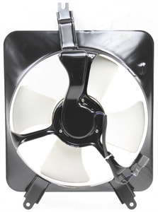 A/C Fan Shroud Assembly for Honda Accord 1990-1993 / Prelude 1992-1996, Left <u><i>Driver</i></u> Side, Replacement