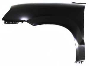 Front Fender Primed (Ready to Paint) for Hyundai Tucson 2005-2009 Model, 2.0L Engine, Left <u><i>Driver</i></u> Side, without Signal Light and Side Cladding Hole, Replacement