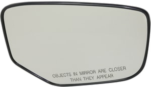 Mirror Glass for Honda Accord 2008-2012, Right <u><i>Passenger</i></u>, Non-Heated, with Backing Plate, Suitable for Coupe/Sedan, Replacement