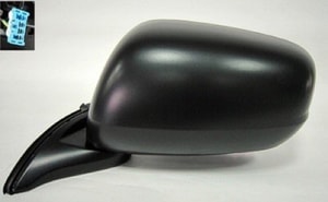 2009 - 2014 Honda Fit Side View Mirror Assembly / Cover / Glass Replacement - Left <u><i>Driver</i></u> Side