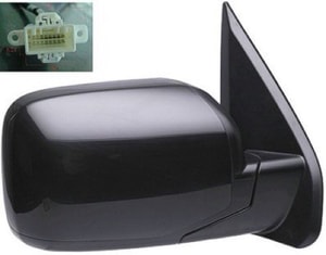 2009 - 2011 Honda Pilot Side View Mirror Assembly / Cover / Glass Replacement - Right <u><i>Passenger</i></u> Side