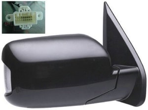 2009 - 2011 Honda Pilot Side View Mirror Assembly / Cover / Glass Replacement - Right <u><i>Passenger</i></u> Side