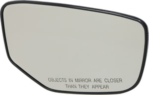 Mirror Glass for 2008-2012 Honda Accord, Right <u><i>Passenger</i></u> Side, Heated, with Backing Plate, Fits Both Coupe and Sedan, Replacement