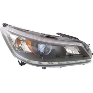 2014 - 2015 Honda Accord Front Headlight Assembly Replacement Housing / Lens / Cover - Right <u><i>Passenger</i></u> Side - (Gas Hybrid)