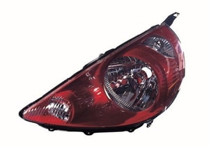 2007 - 2008 Honda Fit Front Headlight Assembly Replacement Housing / Lens / Cover - Left <u><i>Driver</i></u> Side