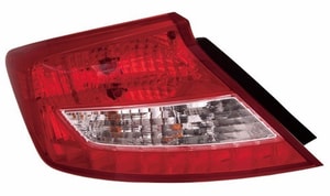 2012 - 2013 Honda Civic Rear Tail Light Assembly Replacement / Lens / Cover - Left <u><i>Driver</i></u> Side - (Coupe)