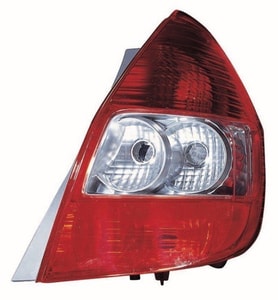 2007 - 2008 Honda Fit Rear Tail Light Assembly Replacement / Lens / Cover - Right <u><i>Passenger</i></u> Side