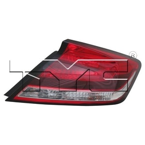 2014 - 2015 Honda Civic Rear Tail Light Assembly Replacement / Lens / Cover - Right <u><i>Passenger</i></u> Side - (Coupe)