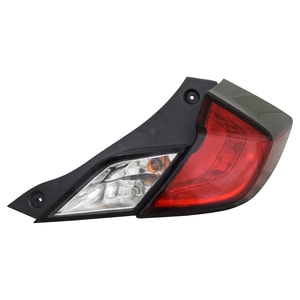 2016 - 2020 Honda Civic Tail Light Rear Lamp - Right <u><i>Passenger</i></u>