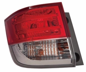 2014 - 2017 Honda Odyssey Rear Tail Light Assembly Replacement / Lens / Cover - Left <u><i>Driver</i></u> Side Outer