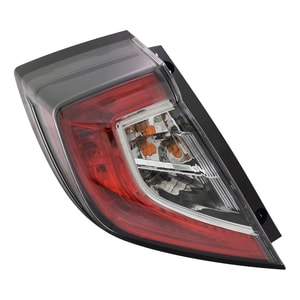 2017 - 2021 Honda Civic Tail Light Rear Lamp - Left <u><i>Driver</i></u>