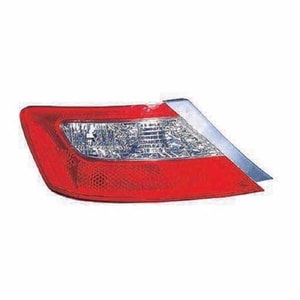 2009 - 2011 Honda Civic Rear Tail Light Assembly Replacement Housing / Lens / Cover - Left <u><i>Driver</i></u> Side - (Coupe)