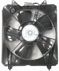 Radiator Cooling Fan Assembly for 2007 - 2008 Honda CR-V, Includes Blade, Motor, Shroud, OEM Equivalent: HO3115139, Replacement