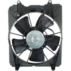 Denso Brand Radiator Cooling Fan Assembly for 2012-2014 Honda CR-V Engine, Motor, Blade, Shroud Assy, Replacement,  19015R5AA01-PFM