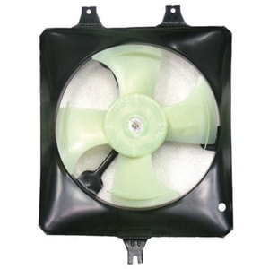 Condenser Fan/Motor Assembly for 2005 - 2007 Honda Accord Hybrid, Cooling Fan Assembly with Motor/Blade/Shroud, OEM Replacement: 38615RCAA00-PFM