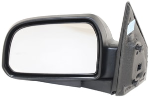 Power Mirror for Hyundai Tucson 2005-2009, Left <u><i>Driver</i></u> Side, Manual Folding, Non-Heated, Paintable, Replacement