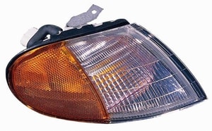 Right <u><i>Passenger</i></u> Parking Light Assembly for 1996 - 1997 Hyundai Elantra, Includes Lens Cover, Park/Signal Combo, Replacement,  9230229050