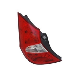 2012 - 2017 Hyundai Accent Rear Tail Light Assembly Replacement / Lens / Cover - Left <u><i>Driver</i></u> Side - (Hatchback)