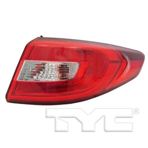 2015 - 2017 Hyundai Sonata Rear Tail Light Assembly Replacement / Lens / Cover - Right <u><i>Passenger</i></u> Side Outer