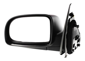Power Mirror for 2009 Hyundai Santa Fe, Left <u><i>Driver</i></u> Side, Manual Folding, Non-Heated, Textured, Replacement
