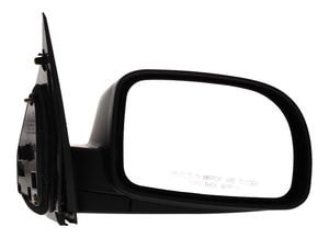 Power Mirror for Hyundai SANTA FE 2010-2012, Right <u><i>Passenger</i></u> Side, Manual Folding, Heated, Textured Finish, Replacement