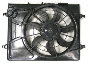 2007 - 2010 Hyundai Elantra Engine / Radiator Cooling Fan Assembly Replacement