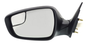 Power Mirror for Hyundai Elantra/Elantra Coupe 2014-2016, Left <u><i>Driver</i></u>, Manual Folding, Heated, Paintable, with Blind Spot Glass, In-housing Signal Light, without Auto Dimming and Memory, Replacement
