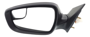 Power Mirror for Hyundai Elantra/Elantra Coupe 2014-2016, Left <u><i>Driver</i></u>, Manual Folding, Heated, Paintable, with Blind Spot Glass, without Auto Dimming, Memory, and Signal Light, Replacement