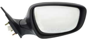 Power Mirror for Hyundai Elantra/Elantra Coupe 2014-2016, Right <u><i>Passenger</i></u>, Manual Folding, Heated, Paintable, with In-housing Signal Light, without Auto Dimming, Blind Spot Detection, and Memory, Replacement