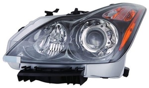 2011 - 2013 Infiniti G37 Front Headlight Assembly Replacement Housing / Lens / Cover - Left <u><i>Driver</i></u> Side - (Convertible + Coupe)