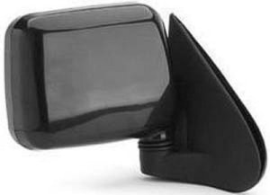 Replacement Right <u><i>Passenger</i></u> Side View Outside Mirror Assembly for 1994 - 1997 Honda Passport DX + LX, Foldaway Black Cover,  8970853713