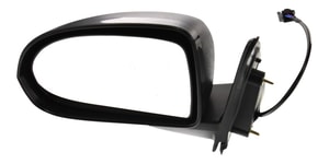 Power Mirror for Jeep Compass 2007-2010, Left <u><i>Driver</i></u>, Manual Folding, Non-Heated, Textured, Replacement
